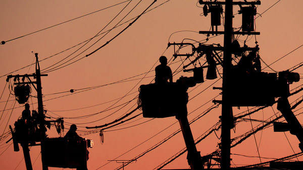 道路照明灯設置工事